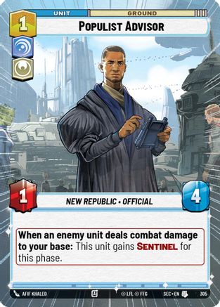 Populist Advisor (Hyperspace) (305) - Secrets of Power