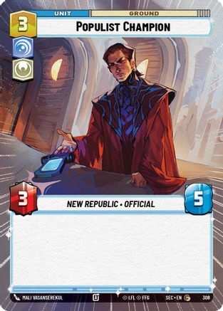 Populist Champion (Hyperspace) (308) - Secrets of Power