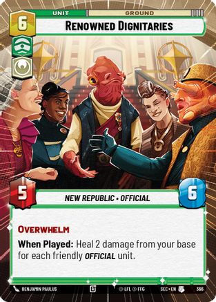 Renowned Dignitaries (Hyperspace) (366) - Secrets of Power