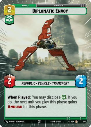Diplomatic Envoy (Hyperspace) (373) - Secrets of Power