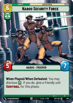 Naboo Security Force (Hyperspace) (384) - Secrets of Power
