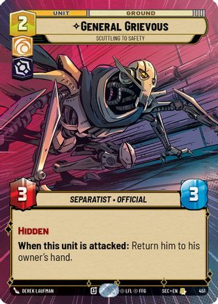 General Grievous - Scuttling to Safety (Hyperspace) (451) - Secrets of Power