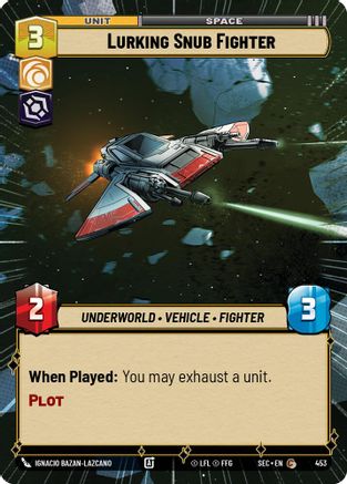 Lurking Snub Fighter (Hyperspace) (453) - Secrets of Power