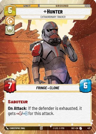 Hunter - Extraordinary Tracker (Hyperspace) (472) - Secrets of Power