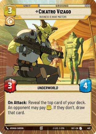 Cikatro Vizago - Business is What Matters (Hyperspace) (482) - Secrets of Power
