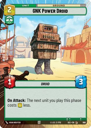 GNK Power Droid (Hyperspace Foil) (866) - Secrets of Power Foil