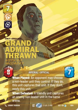 Grand Admiral Thrawn - Grand Schemer (Prestige) (1054) - Secrets of Power