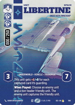 Libertine - Under New Ownership (Serialized) (1165) - Secrets of Power Foil