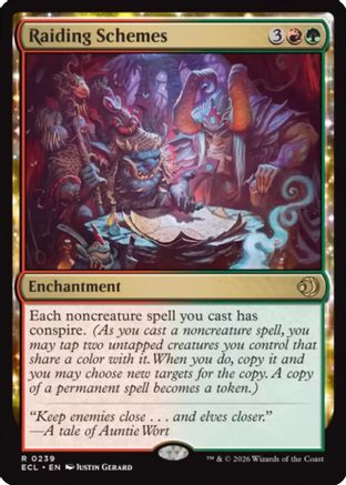 Raiding Schemes (ECL-239) - Lorwyn Eclipsed Foil