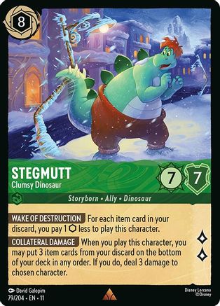 Stegmutt - Clumsy Dinosaur (79/204) - Winterspell