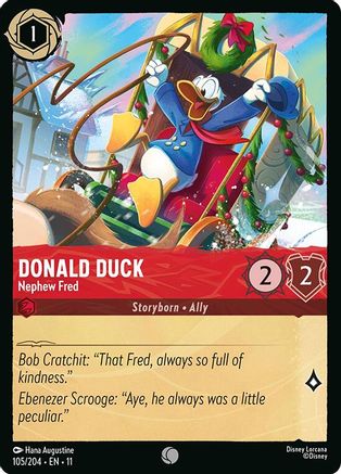 Donald Duck - Nephew Fred (105/204) - Winterspell