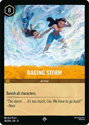 Raging Storm (28/204) - Winterspell