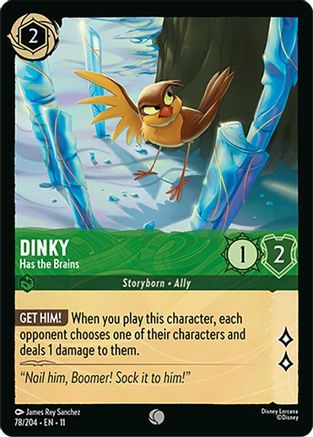 Dinky - Has the Brains (78/204) - Winterspell