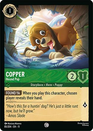 Copper - Hound Pup (85/204) - Winterspell