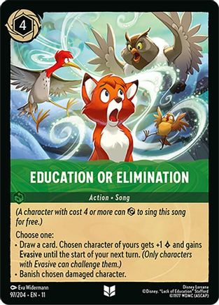 Education or Elimination (97/204) - Winterspell