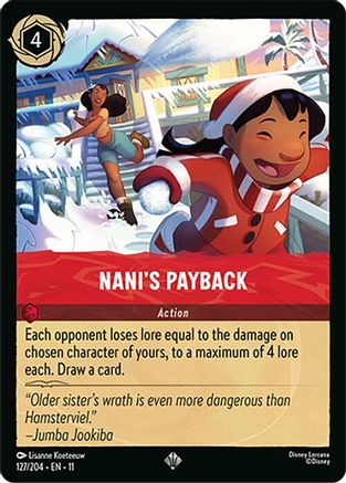 Nani's Payback (127/204) - Winterspell