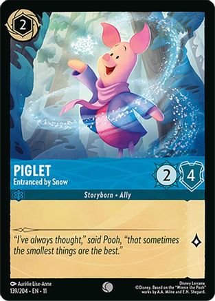 Piglet - Entranced by Snow (139/204) - Winterspell