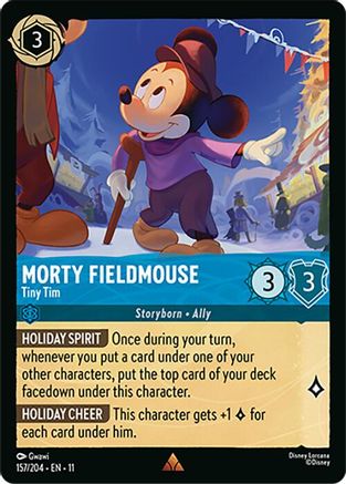 Morty Fieldmouse - Tiny Tim (157/204) - Winterspell