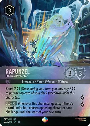 Rapunzel - Ethereal Protector (Epic) (222/204) - Winterspell Holofoil