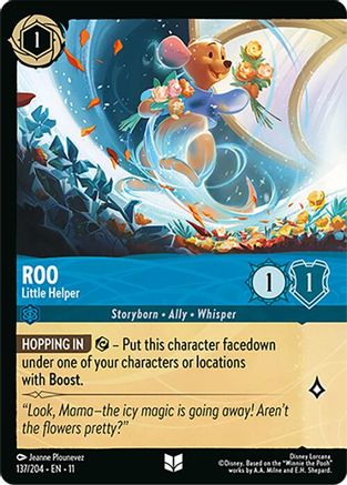 Roo - Little Helper (Foil) (137/204) - Winterspell Cold Foil