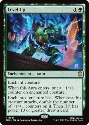 Level Up (TMC-031) - Commander: Teenage Mutant Ninja Turtles Foil