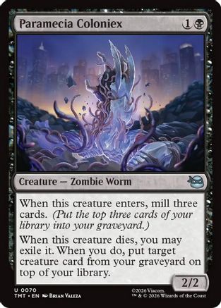 Paramecia Coloniex (TMT-070) - Teenage Mutant Ninja Turtles Foil