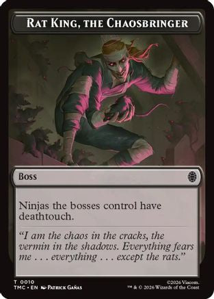 Rat King, The Chaosbringer (TMC-010) - Commander: Teenage Mutant Ninja Turtles