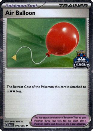 Air Balloon (Great Ball League) 079/086 - Holofoil League & Championship Cards - Uncommon
