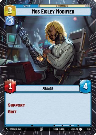 Mos Eisley Modifier (Hyperspace) (338) - Ashes of the Empire