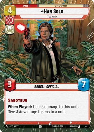 Han Solo - It'll Work (Hyperspace) (422) - Ashes of the Empire