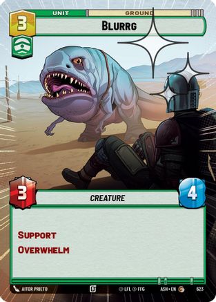 Blurrg (Hyperspace Foil) (623) - Ashes of the Empire Foil