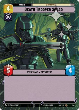 Death Trooper Squad (Hyperspace Foil) (744) - Ashes of the Empire Foil