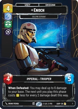 Enoch - Solemn Servant (1) - Ashes of the Empire Weekly Play Promos