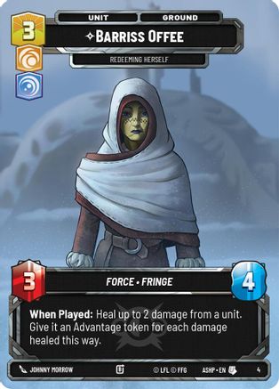 Barriss Offee (4) - Ashes of the Empire Weekly Play Promos