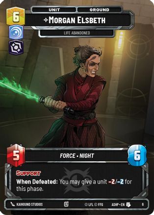 Morgan Elsbeth -Life Abandoned (6) - Ashes of the Empire Weekly Play Promos