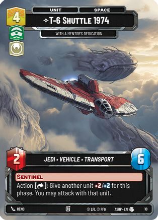 T-6 Shuttle 1974 - With a Mentor's Dedication (10) - Ashes of the Empire Weekly Play Promos
