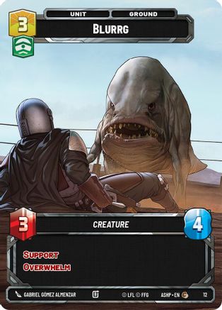 Blurrg (12) - Ashes of the Empire Weekly Play Promos