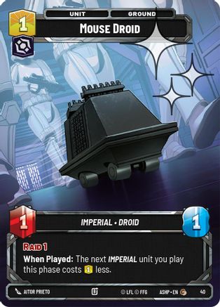 Mouse Droid (Foil) (40) - Ashes of the Empire Weekly Play Promos Foil