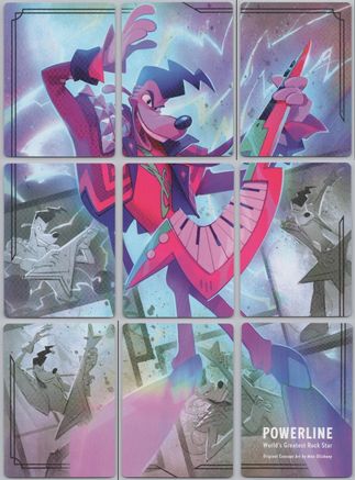 Powerline - World's Greatest Rock Star Puzzle Insert (Set of 9) - Fabled