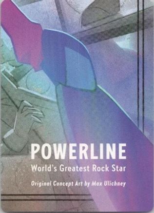 Powerline - World's Greatest Rock Star Puzzle Insert (Bottom Right) - Fabled