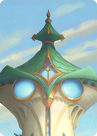 Archazia's Island Puzzle Insert (Version 1 of 2) (Top Middle) - Archazias Island