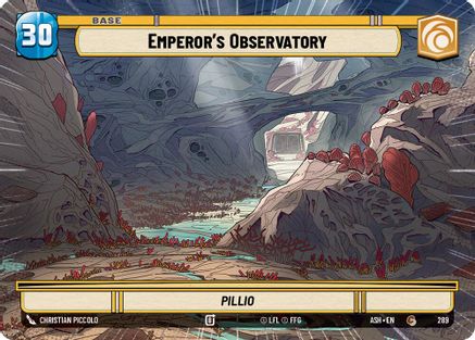 Emperor's Observatory // Advantage (Hyperspace) (289 // T05) - Ashes of the Empire