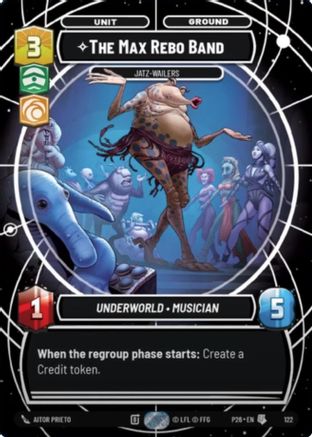 The Max Rebo Band - Jatz-Wailers (122) - Galactic Championship 2026 Foil
