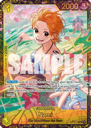 Nami (CS26-27 Regionals Season 2 Top 64) (OP15-108) - Adventure on Kami's Island Foil