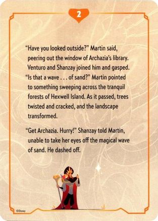 Reign of Jafar Lore Card (2 of 19) - Reign of Jafar