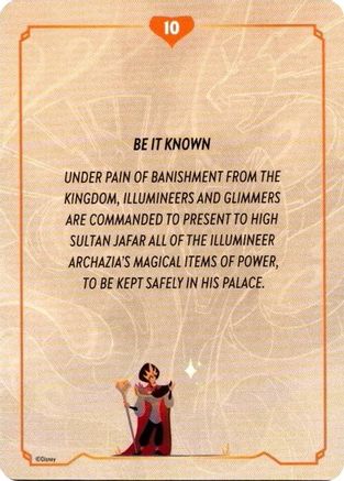 Reign of Jafar Lore Card (10 of 19) - Reign of Jafar