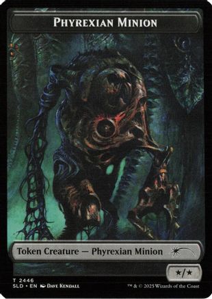 Phyrexian Minion (SLD) // Angel (LCI) Double-sided Token (SLD-2446 // 2) - Secret Lair Drop Series