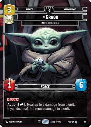 Grogu - Mysterious Child (61) - Sector and Regional Promos Season 2 Foil
