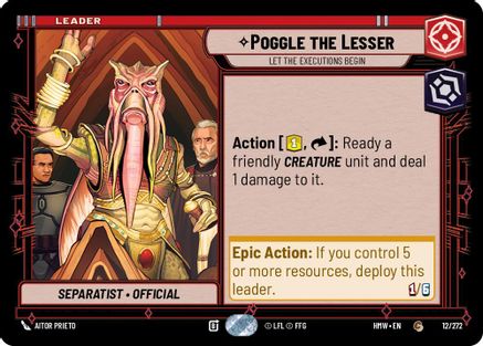 Poggle the Lesser - Let the Executions Begin (12/272) - Homeworlds