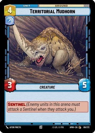 Territorial Mudhorn (89/272) - Homeworlds